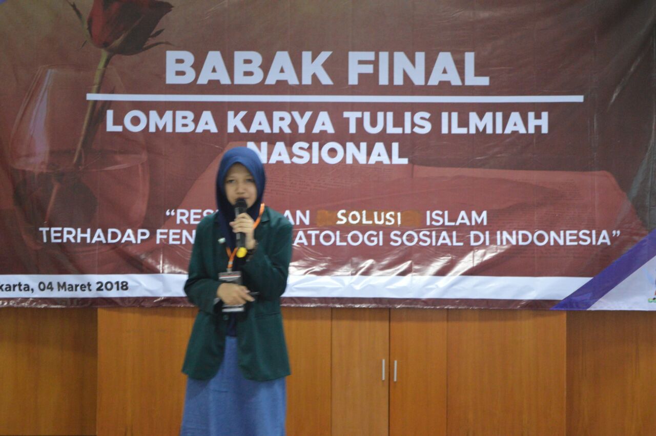 Angkat Tema Penyalahgunaan Media, Mahasiswa IAI Syarifuddin Raih Final LKTI Nasional